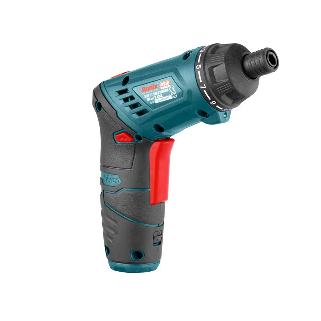 پیچ‌گوشتی شارژی تاشو 3.6 ولت رونیکس مدل 8530