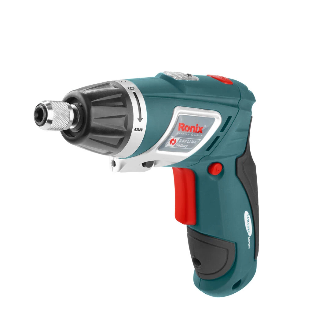 پیچ‌گوشتی شارژی تاشو 3.6 ولت رونیکس مدل 8536