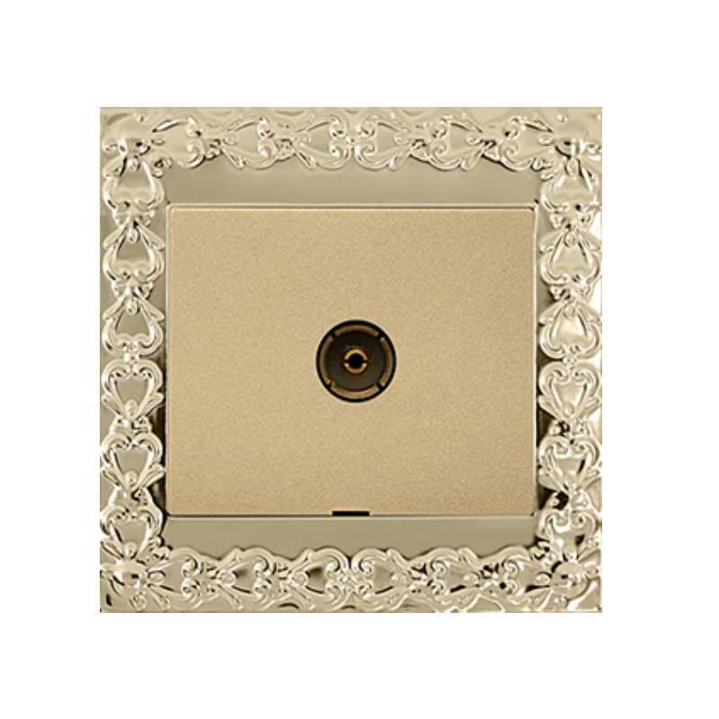 پریز آنتن آسیا الکتریک مدل الماس لوکس