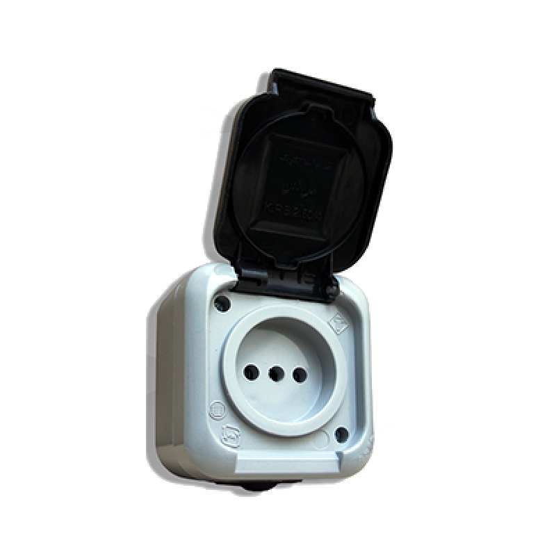 پریز تلفن روکار آسیا الکتریک مدل لادن