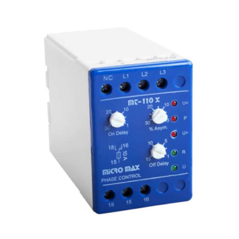 رله کنترل فاز بدون نول میکرومکس مدل MT-110X