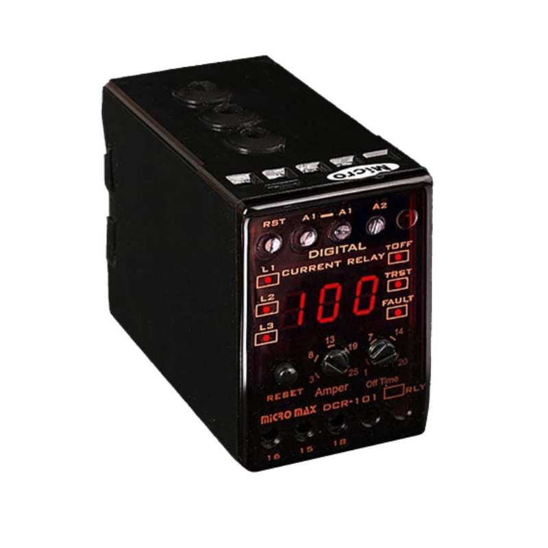 کنترل بار دیجیتال 55-20 آمپر با تنظیم دستی میکرومکس مدل DCR-101X