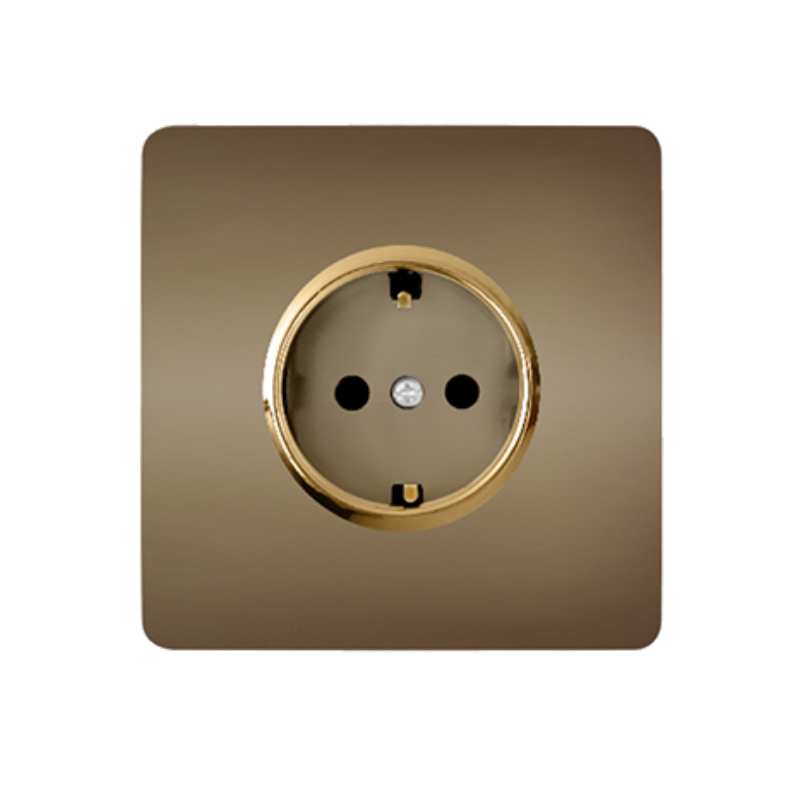 پریز ارت دار آسیا الکتریک مدل کریستال