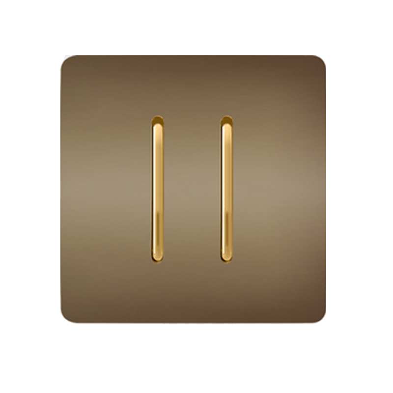 کلید دو پل آسیا الکتریک مدل کریستال