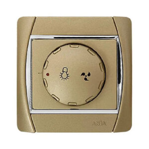 کلید دیمر روشنایی آسیا الکتریک مدل سیلور