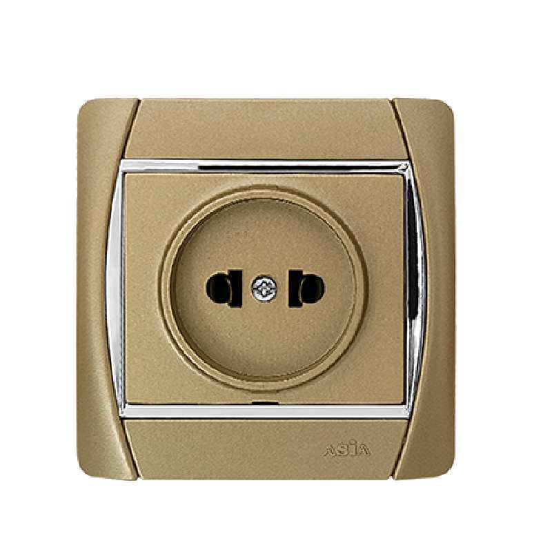 پریز برق آسیا الکتریک مدل سیلور