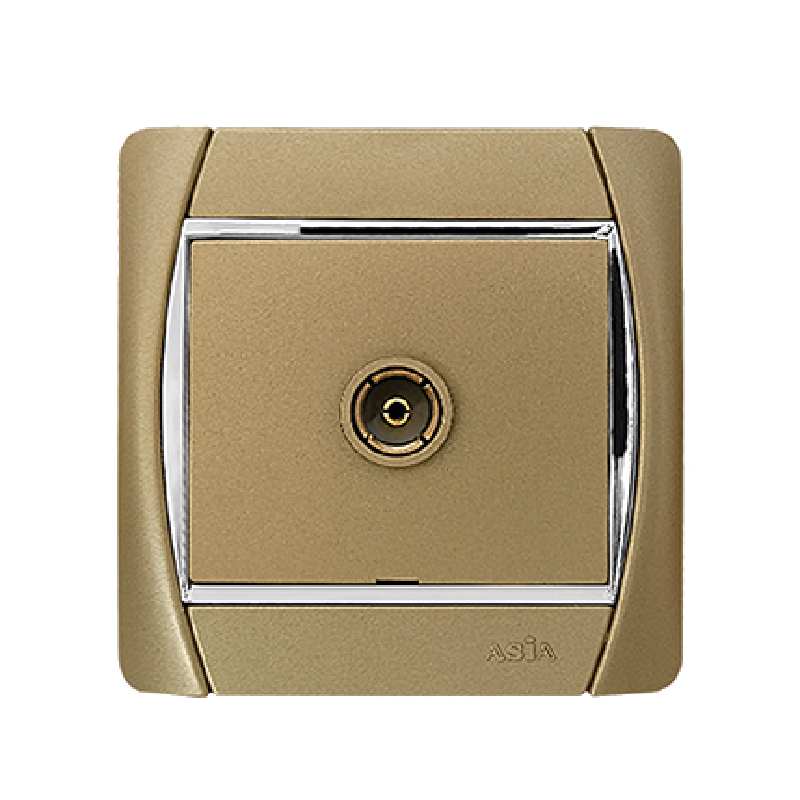 پریز آنتن آسیا الکتریک مدل سیلور