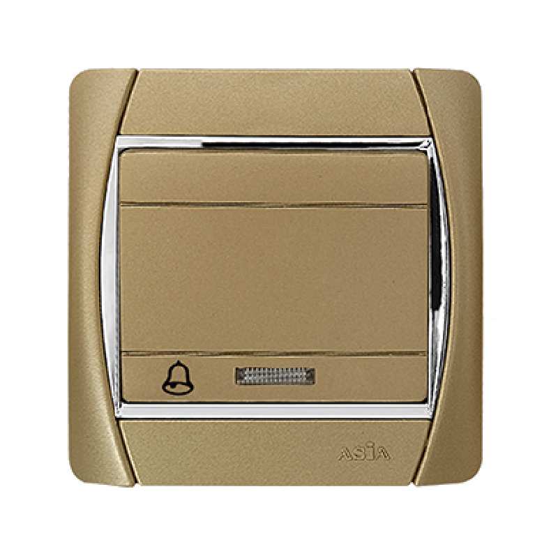 کلید زنگ آسیا الکتریک مدل سیلور