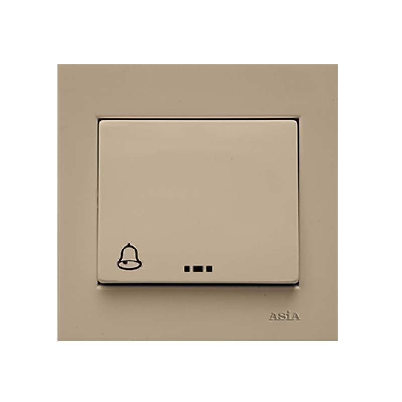 کلید زنگ آسیا الکتریک مدل الماس