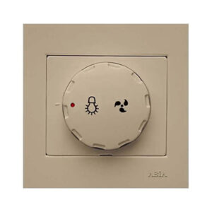 کلید دیمر روشنایی آسیا الکتریک مدل الماس