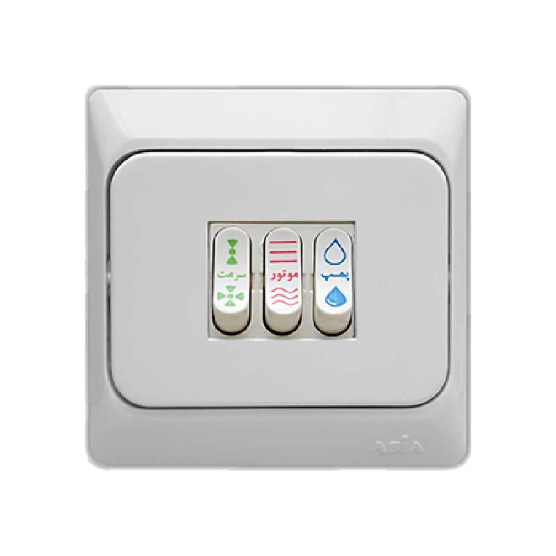 کلید کولر آسیا الکتریک مدل دیپلمات