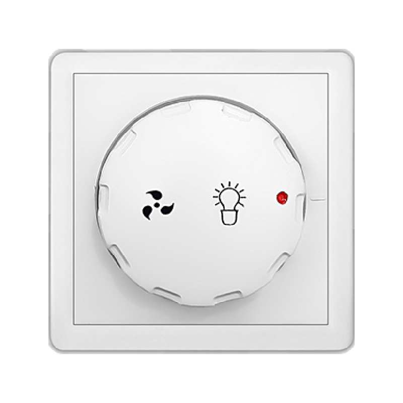 کلید دیمر فن روکار آسیا الکتریک مدل طاها