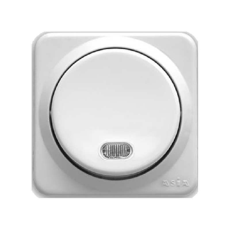 کلید راه پله روکار آسیا الکتریک مدل رز