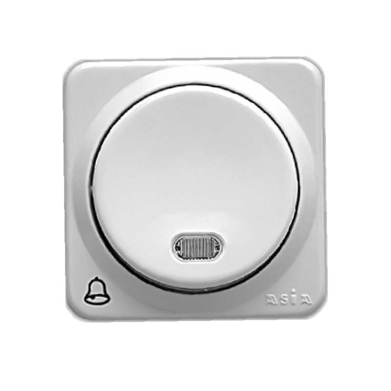 کلید زنگ روکار آسیا الکتریک مدل رز