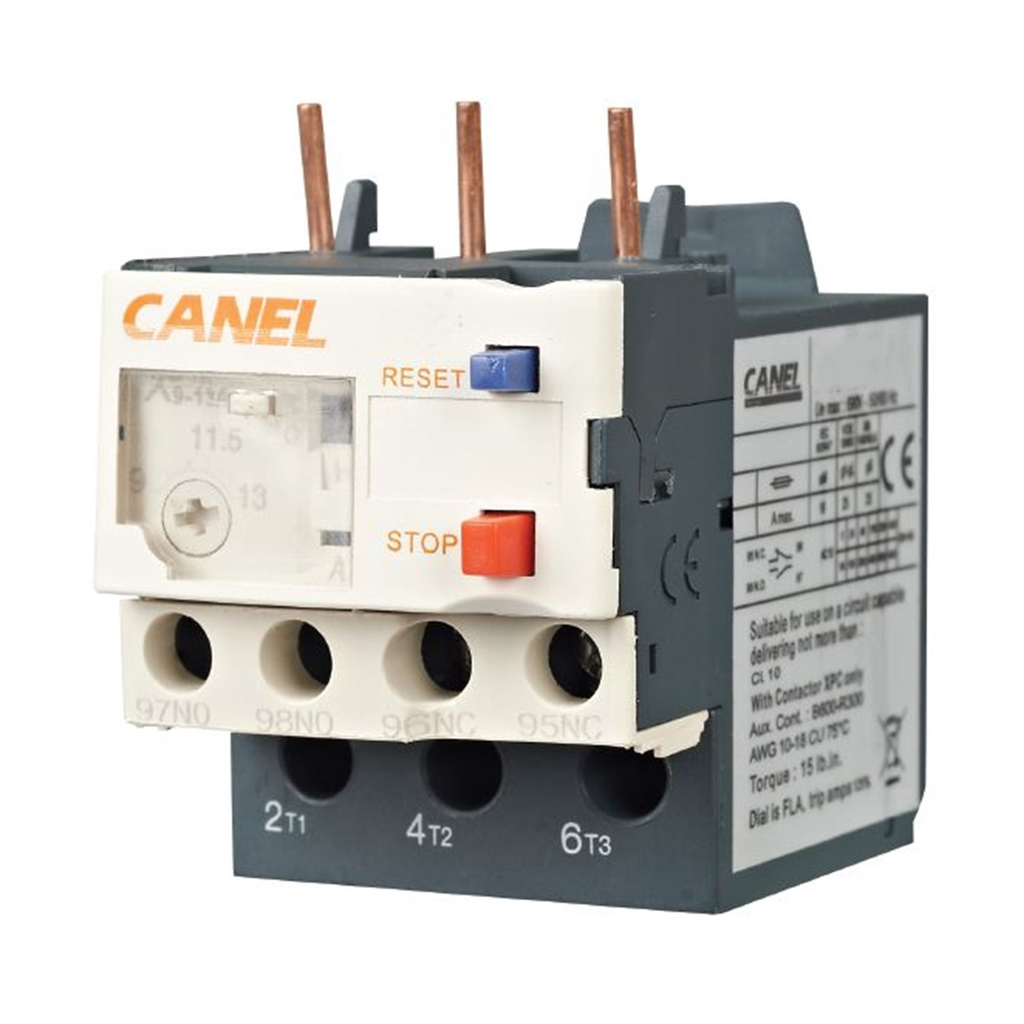 رله بی متال 7 تا 10 آمپر کانل مدل XPTR-7-10A38B