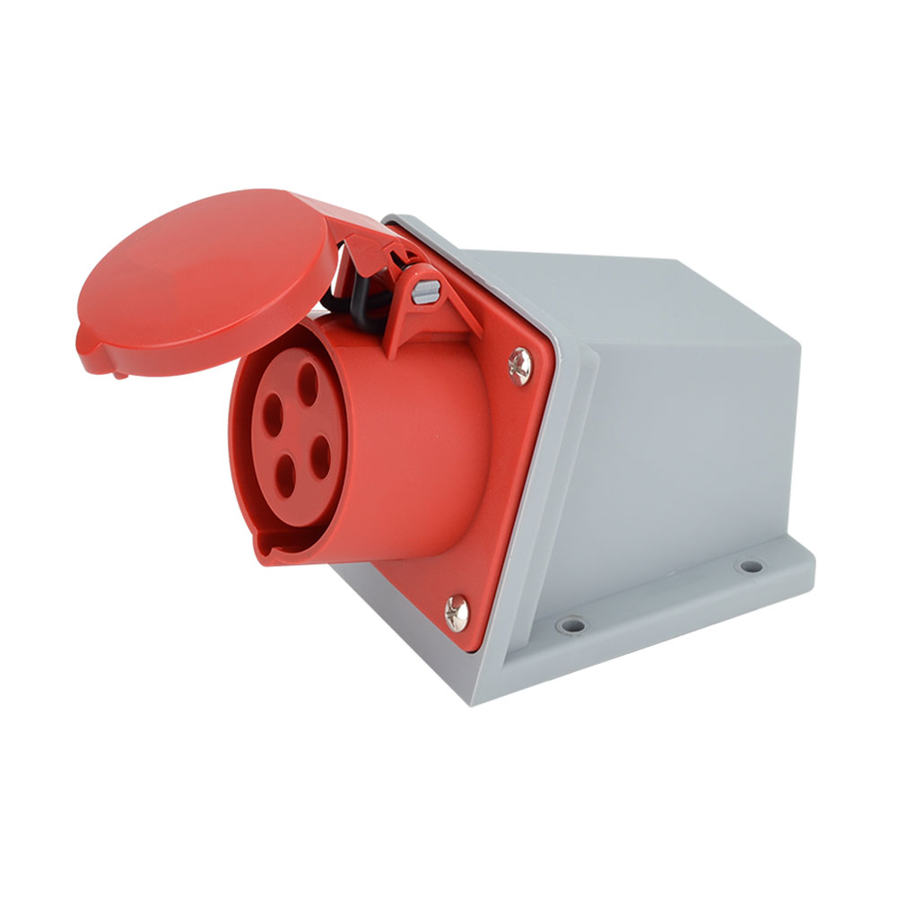 سوکت صنعتی 5 در 16 مادگی دیواری پارس فانال مدل PF-115