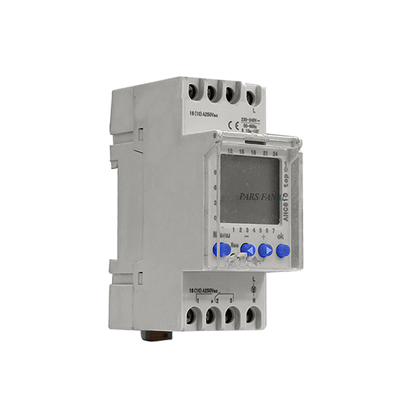 تایمر ذخیره دار دیجیتالی یک کاناله پارس فانال مدل PFTD-810