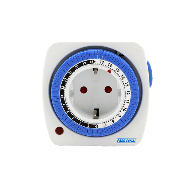 تایمر دو شاخه 24 ساعته پارس فانال مدل PFTG-28