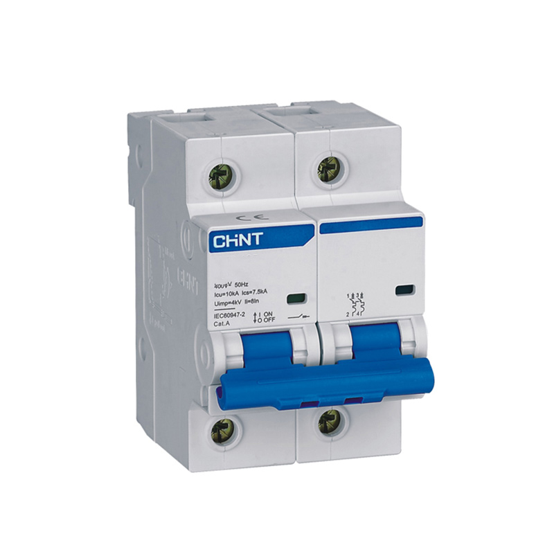 کلید مینیاتوری دوپل 25 آمپر چانت مدل NB7-C25-6K-2P