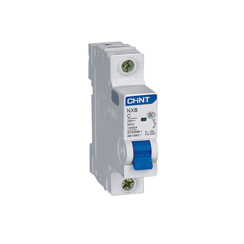 کلید مینیاتوری یک پل 63 آمپر چانت مدل NBX-C63-6K-1P