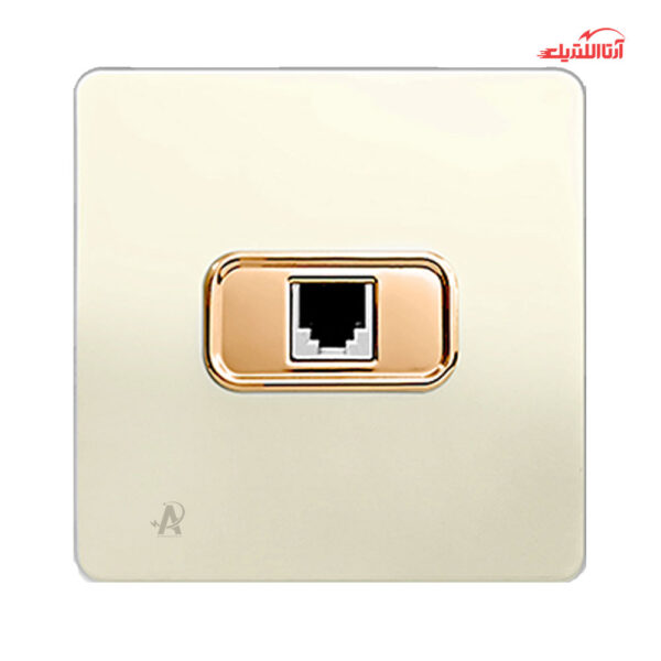 پریز شبکه آسیا الکتریک مدل کریستال