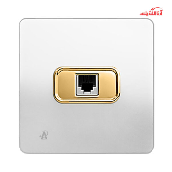 پریز شبکه آسیا الکتریک مدل کریستال