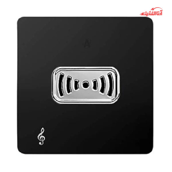 پریز زنگ ملودی آسیا الکتریک مدل کریستال