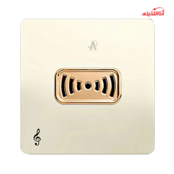 پریز زنگ ملودی آسیا الکتریک مدل کریستال