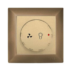 کلید دیمر روشنایی آسیا الکتریک مدل پارسه