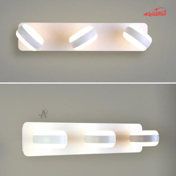 چراغ دیواری دوناتی 24 وات ستاره شمال مدل BO3