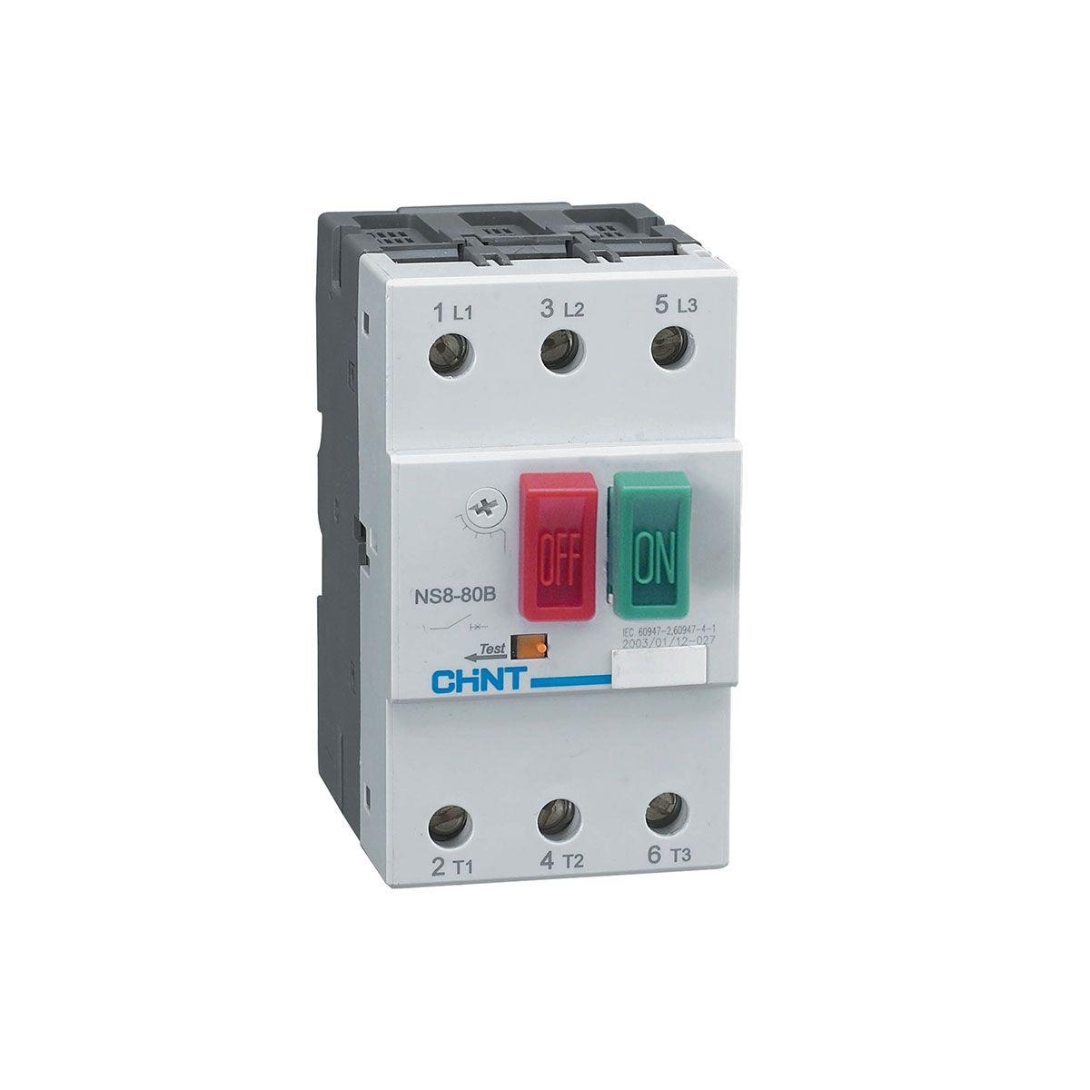 کلید حرارتی رنج 56 تا 80 آمپر چانت مدل NS2-80B