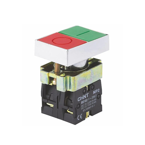 کلید فشاری استارت استپ دوبل چانت مدل NP2-BL 8325