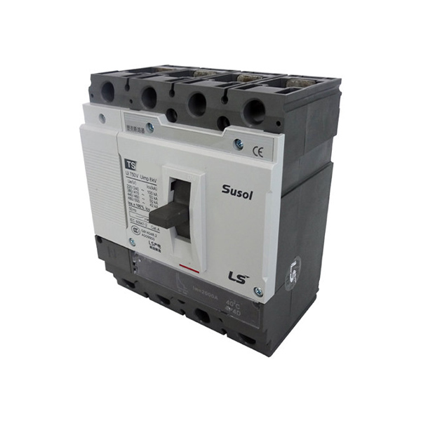 کلید اتوماتیک قابل تنظیم 630 آمپر چهار پل ال اس مدل سوسل TS630N-ATU-630-4P