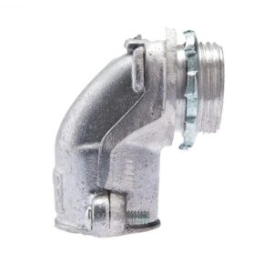 گلند فلزی دو پیچ زانویی B90 رهورد خراسان سایز 21