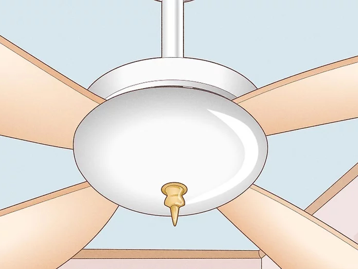 تعویض لامپ پنکه سقفی