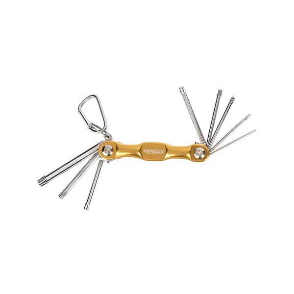 ست 8 عددی آچار آلن چاقویی ستاره‌ای کنزاکس مدل KTK-108