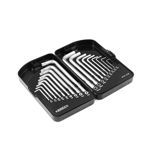 ست 18 عددی آچار آلن بلند کنزاکس مدل KLK-218