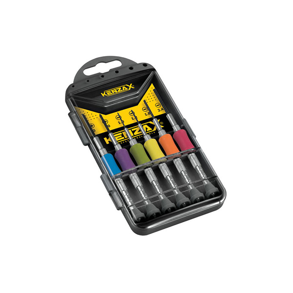 مجموعه 6 عددی پیچ گوشتی ساعتی کنزاکس مدل KPS-106