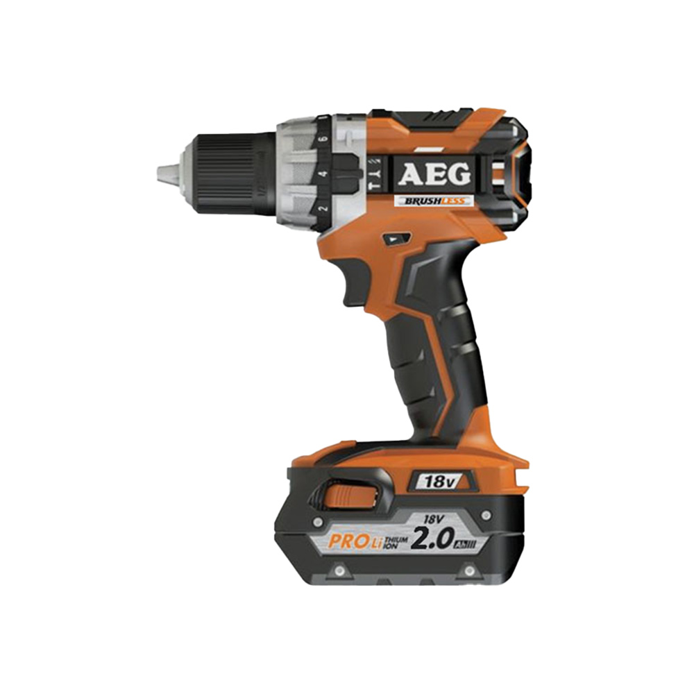 دریل پیچ گوشتی شارژی چکشی 18 ولت آ ا گ AEG مدل BSB 18 C2BL