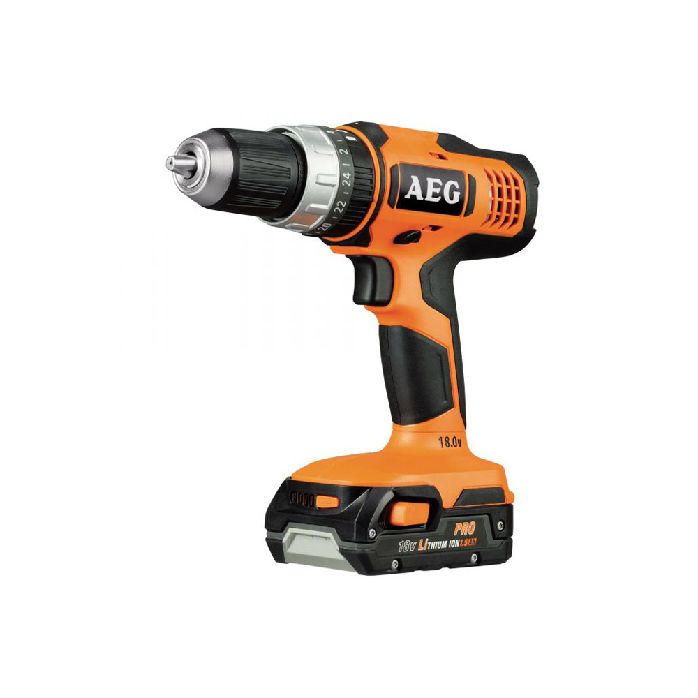 دریل پیچ گوشتی شارژی چکشی 18 ولت آ ا گ AEG مدل BSB 18 G2 LI