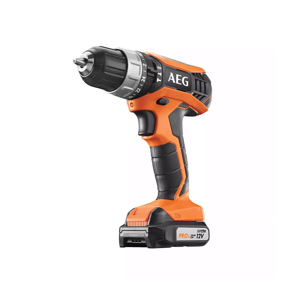 دریل پیچ گوشتی شارژی چکشی 12 ولت آ ا گ AEG مدل BSB 12 G3 LI