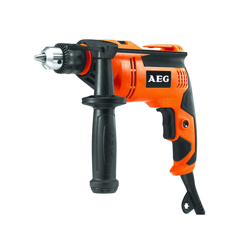 دریل برقی چکشی 10 میلی‌متری 500 وات آ ا گ AEG مدل SBE 500 R