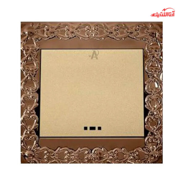 کلید تبدیل آسیا الکتریک مدل الماس لوکس