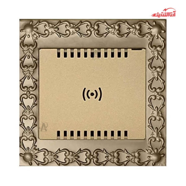 پریز زنگ بیزر آسیا الکتریک مدل الماس لوکس