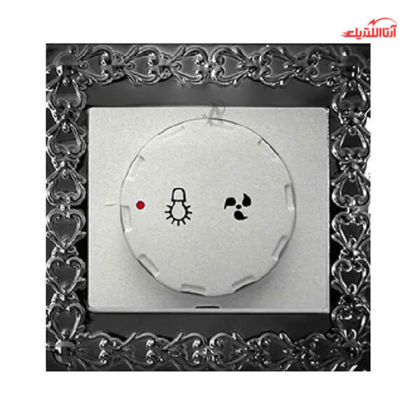 دیمر روشنایی آسیا الکتریک مدل الماس لوکس