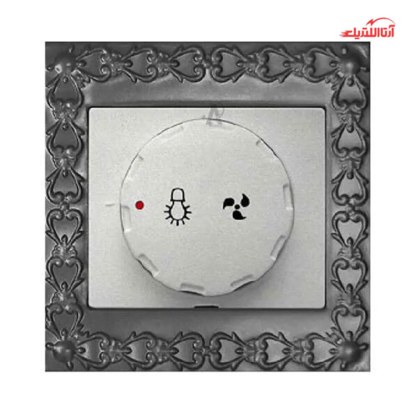 دیمر روشنایی آسیا الکتریک مدل الماس لوکس