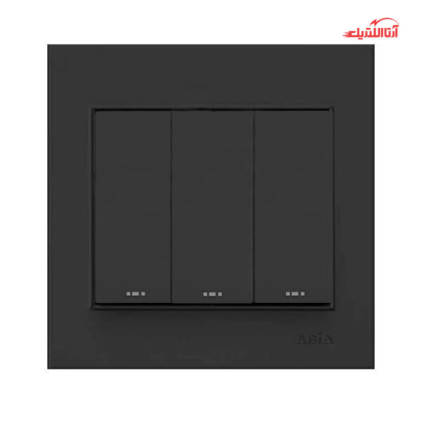 کلید سه پل آسیا الکتریک مدل اریک