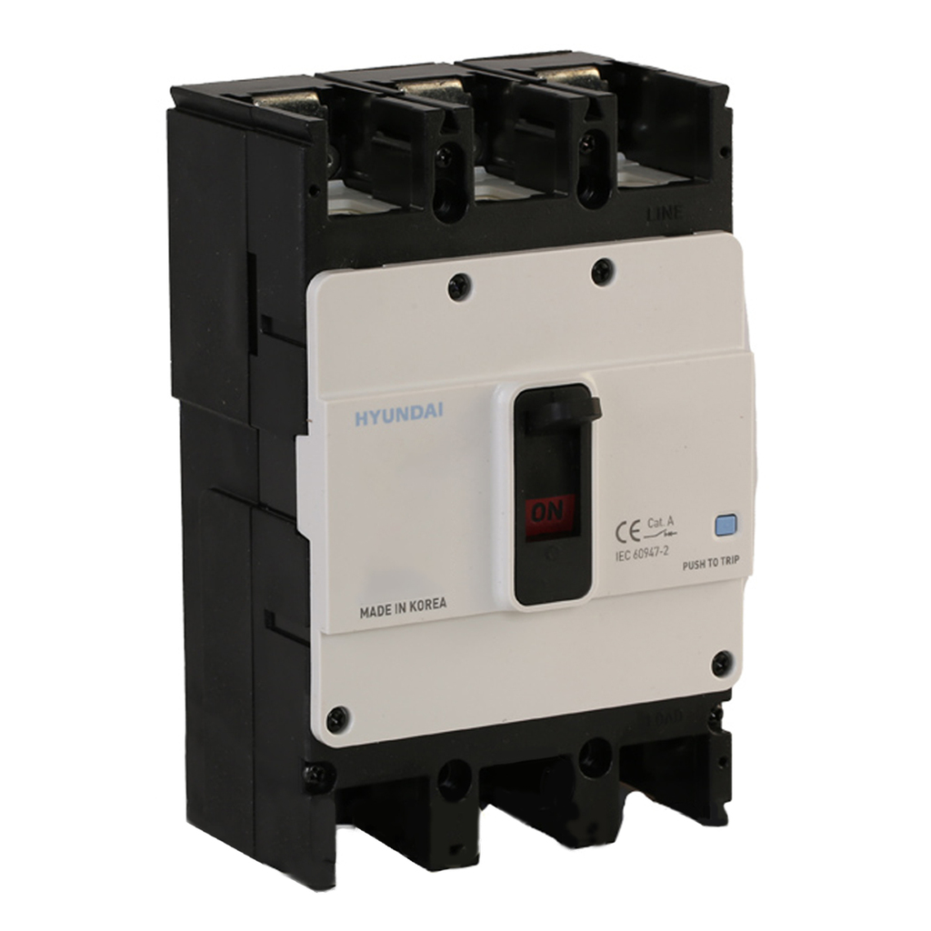 کلید اتوماتیک کمپکت 400 آمپر قابل تنظیم حرارتی مغناطیسی هیوندای