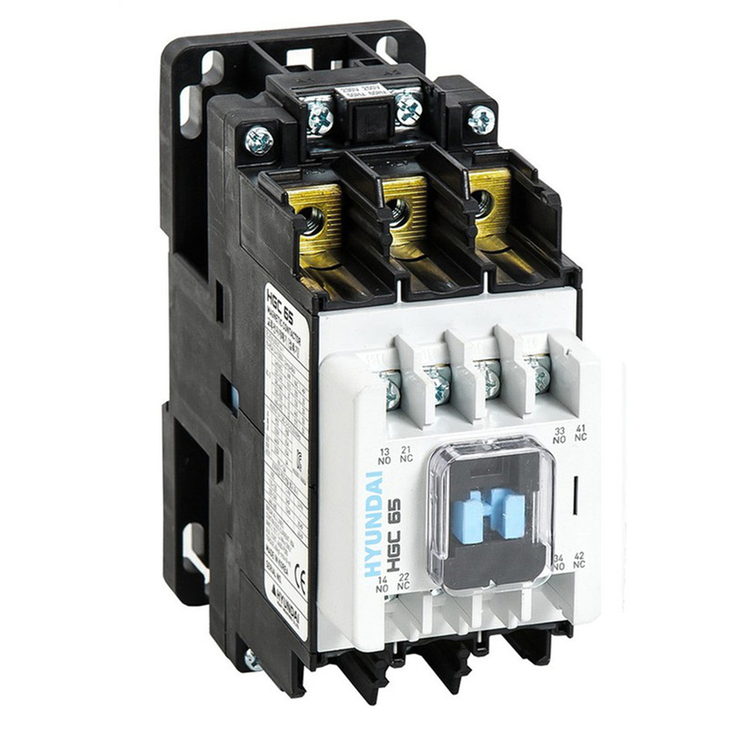 کنتاکتور 65 آمپر 30 کیلو وات هیوندای با بوبین AC