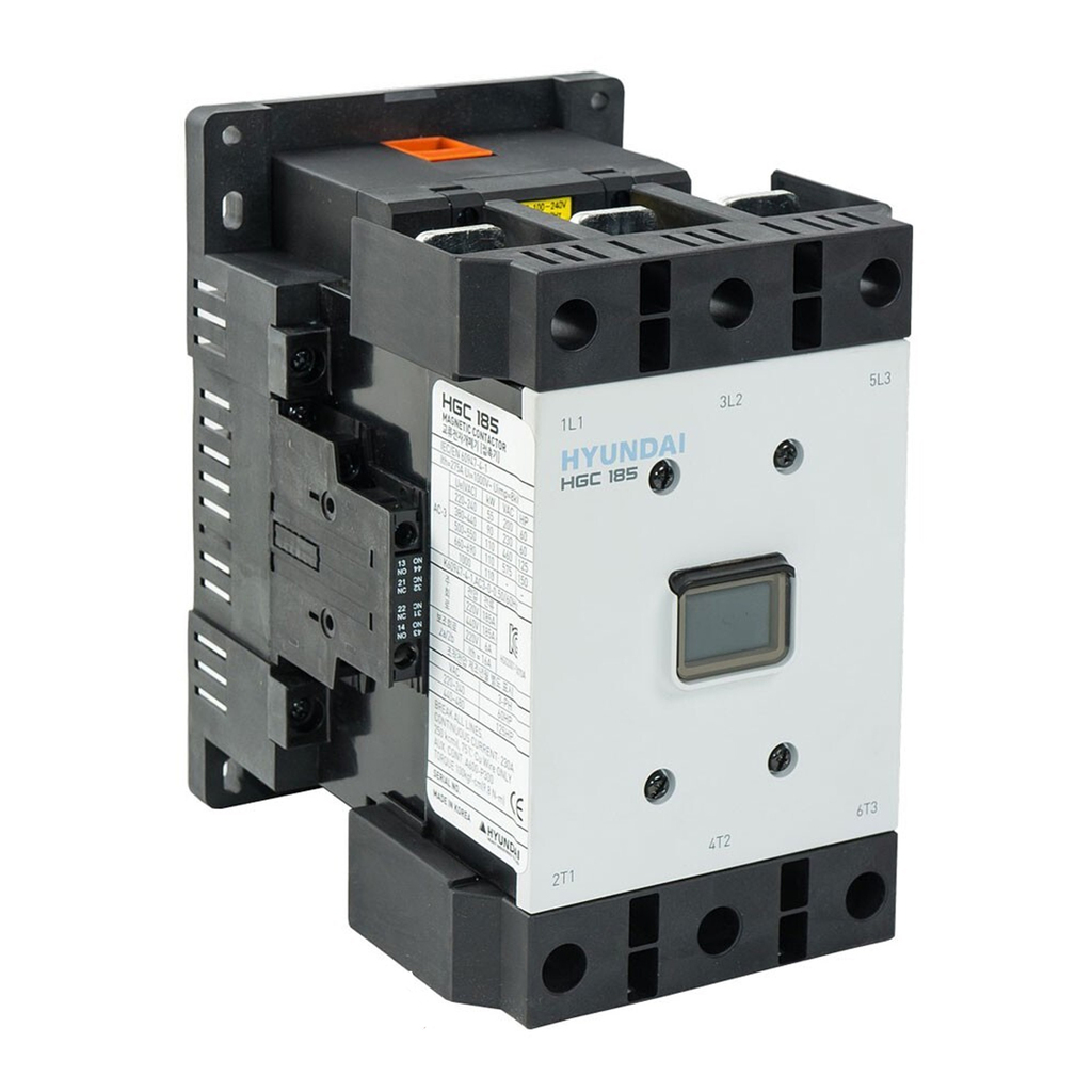 کنتاکتور 185 آمپر 90 کیلو وات هیوندای با بوبین AC